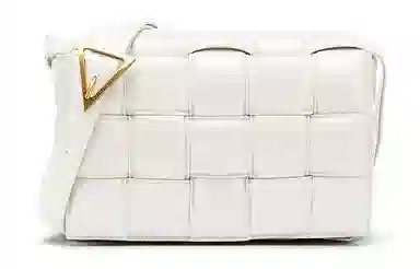 Bottega Veneta Cassette Chalk White