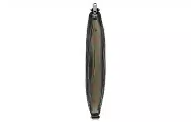 Gucci Leather Messenger Clutch Black