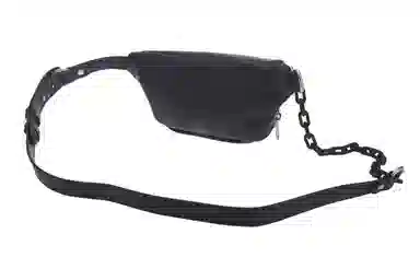 李宁 运动时尚系列 腰包胸包挎包 黑色