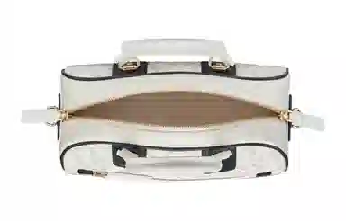 DIOR Vibe Bowling Bag White Blue