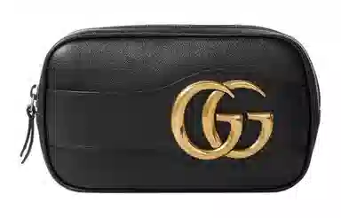 Gucci Black Logo Clutch