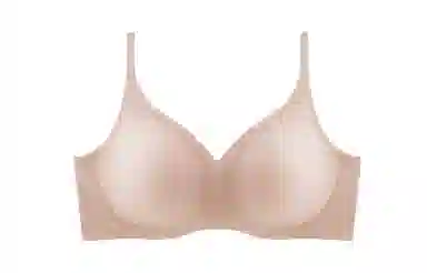 素肌良品  小胸一片式无钢圈舒适收副乳文胸