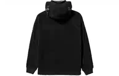 Stone Island Logo Fleece Jacket Black