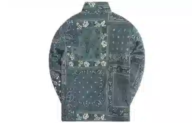 KITH Deconstructed Bandana Quarter Zip