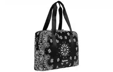 Supreme Week 8 Bandana Tarp Small Duffle Bag Tote