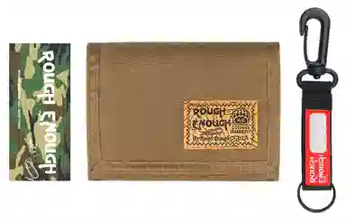 Rough Enough Wallet Brown