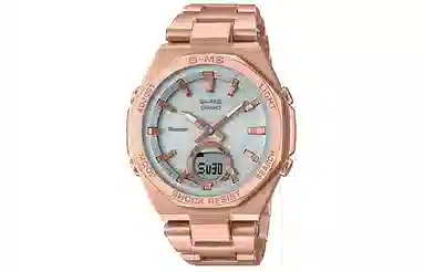 CASIO BABY-G MSG-B100DG-4APR-person