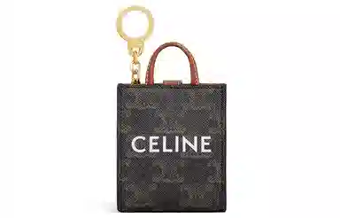 Celine Triomphe Canvas Mini Tote