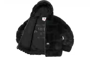 Supreme x WTAPS Faux Fur Hooded Jacket