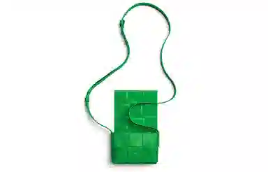 Bottega Veneta Intreccio Mini Parrot Green