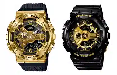 Casio G-Shock GM-110G-1A9 + Baby-G BA-110-1AER