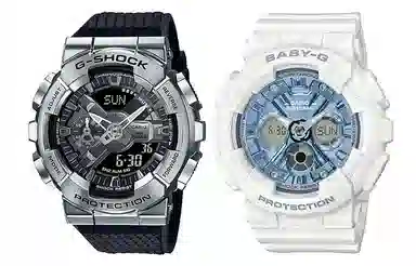 CASIO G-SHOCK BABY-G GM-110-1A+BA-130-7A2ER