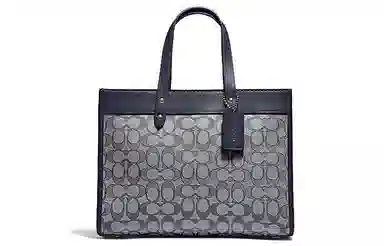 COACH Field 30 Navy Floral