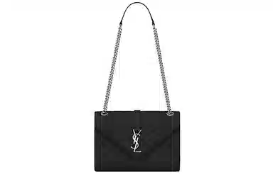 YSL Envelope Bag Black