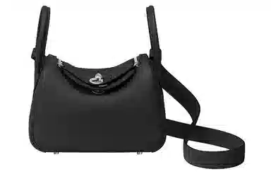 HERMES Lindy 19 Taurillon Clemence Noir