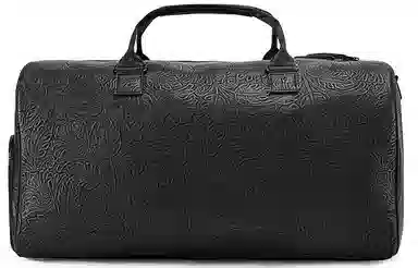 Chusan Lion Head Embroidered Gym Bag