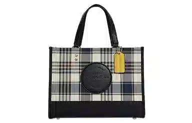 COACH Dempsey 30 Logo Tote