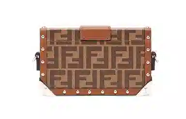 Fendi Baguette Trunk Brown
