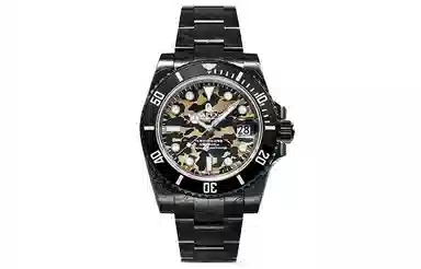 A BATHING APE 1st 100 40*48mm 1H70-182-026-YELLOW