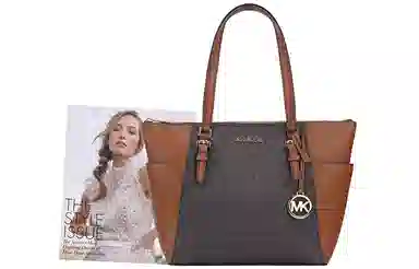 MICHAEL KORS MK Charlotte PVC Tote