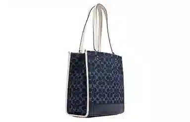 COACH Dempsey 30 ChambrayLogo Tote