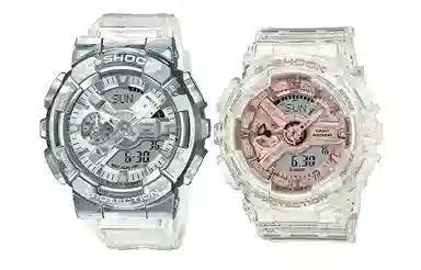 CASIO G-SHOCK GM-110SCM-1APR+GMA-S110SR-7A