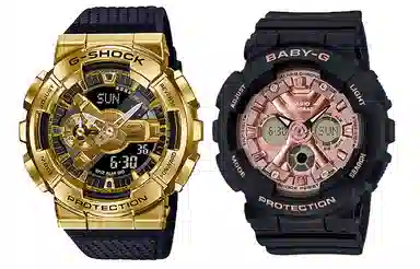 CASIO G-SHOCK BABY-G GM-110G-1A9+BA-130-1A4ER