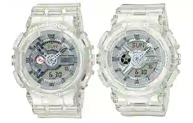 CASIO G-SHOCK BABY-G 200 55*51.2mm GA-110CR-7A+BA-110CR-7A