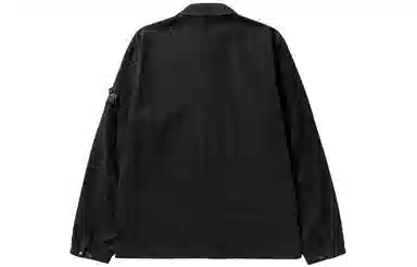 Stone Island Recycled Cotton Jacket Black