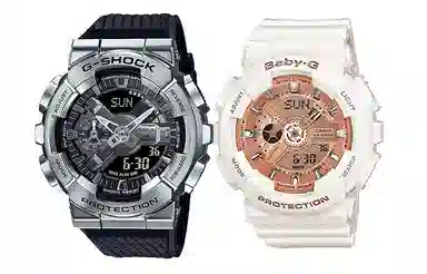 CASIO G-SHOCK BABY-G GM-110-1A+BA-110-7A1ER