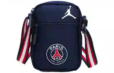 Jordan Paris Logo Crossbody Bag Navy