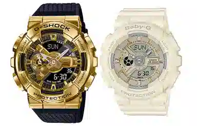 CASIO G-SHOCK BABY-G GM-110G-1A9+BA-110GA-7A2ER