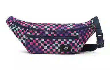 Vans Tie-Dye Checkerboard Waist Bag Purple