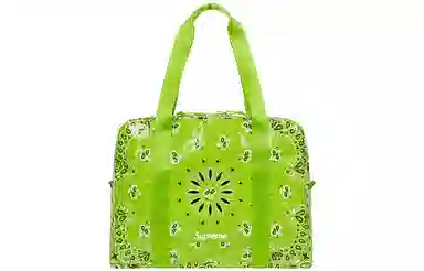 Supreme Week 8 Bandana Tarp Small Duffle Bag Tote