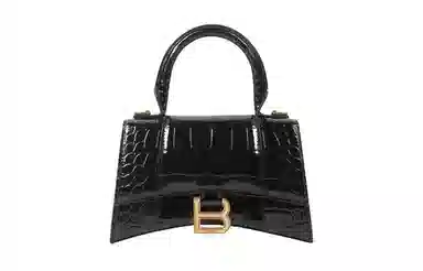 Balenciaga Hourglass Mini Black