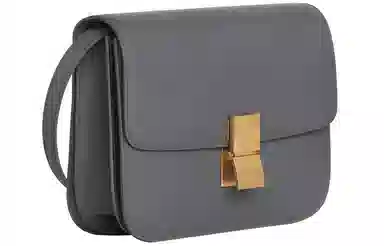 Celine Classic Box Medium Dark Grey