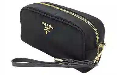 Prada Nylon Clutch Small Black