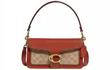 COACH Tabby 26 Rust Red