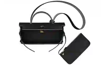 Hermes Herbag Zip 31 Black