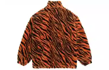 Balenciaga Tiger Fleece Jacket Orange