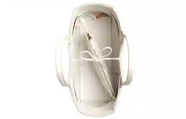 Bottega Veneta BV Woven Strapless Tote White