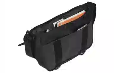 adidas Originals Large Logo TPU Messenger Bag Black