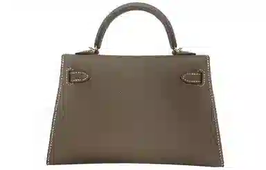 HERMES Mini Kelly Epsom 18 Etoupe