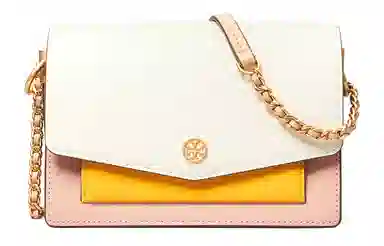 Tory Burch Robinson Mini White Pink
