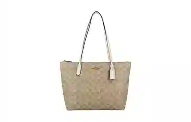 COACH Zip Top Tote 30