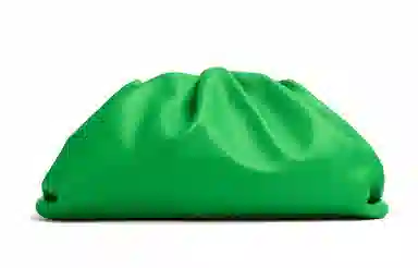 Bottega Veneta Pouch Cloud Bag Parrot Green