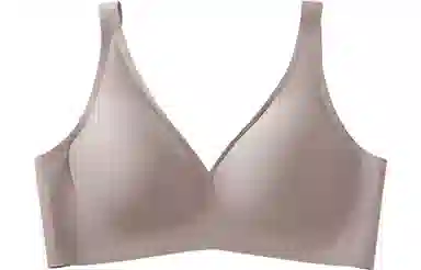 素肌良品 果冻条软支撑无痕无钢圈文胸内衣 女款