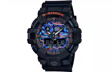 Casio G-Shock GA-700CT-1APR & Baby-G BA-110TM-7A