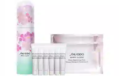 资生堂 光透耀白精华液套装 滋润