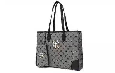 MLB Monogram Tote Bag Grey